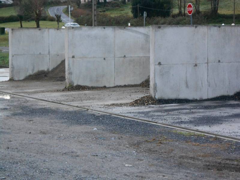 Aménagement béton banché à Gurs