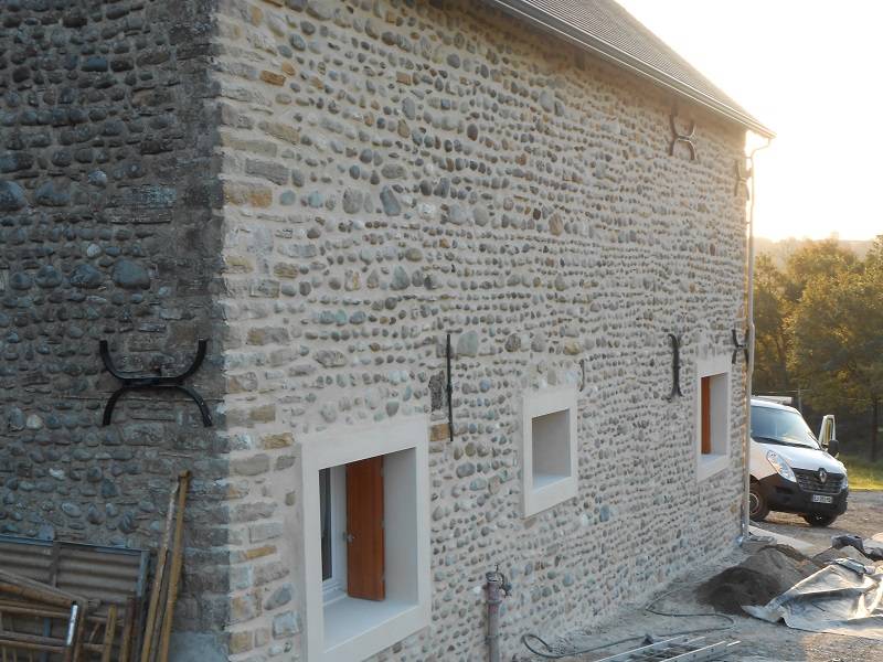 Rejointoiement façades à Lucq-de-Béarn