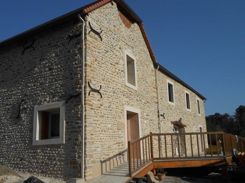 Rejointoiement façades à Lucq-de-Béarn