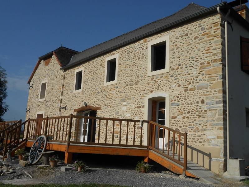 Rejointoiement façades à Lucq-de-Béarn