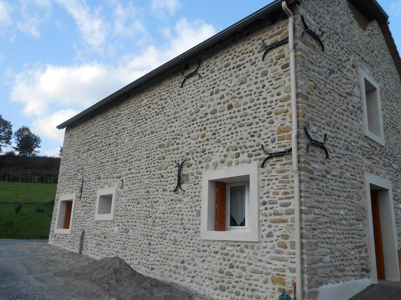 Rejointoiement façades à Lucq-de-Béarn