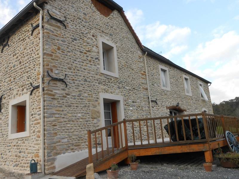 Rejointoiement façades à Lucq-de-Béarn