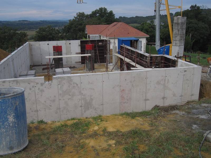 Construction maison à Laàs